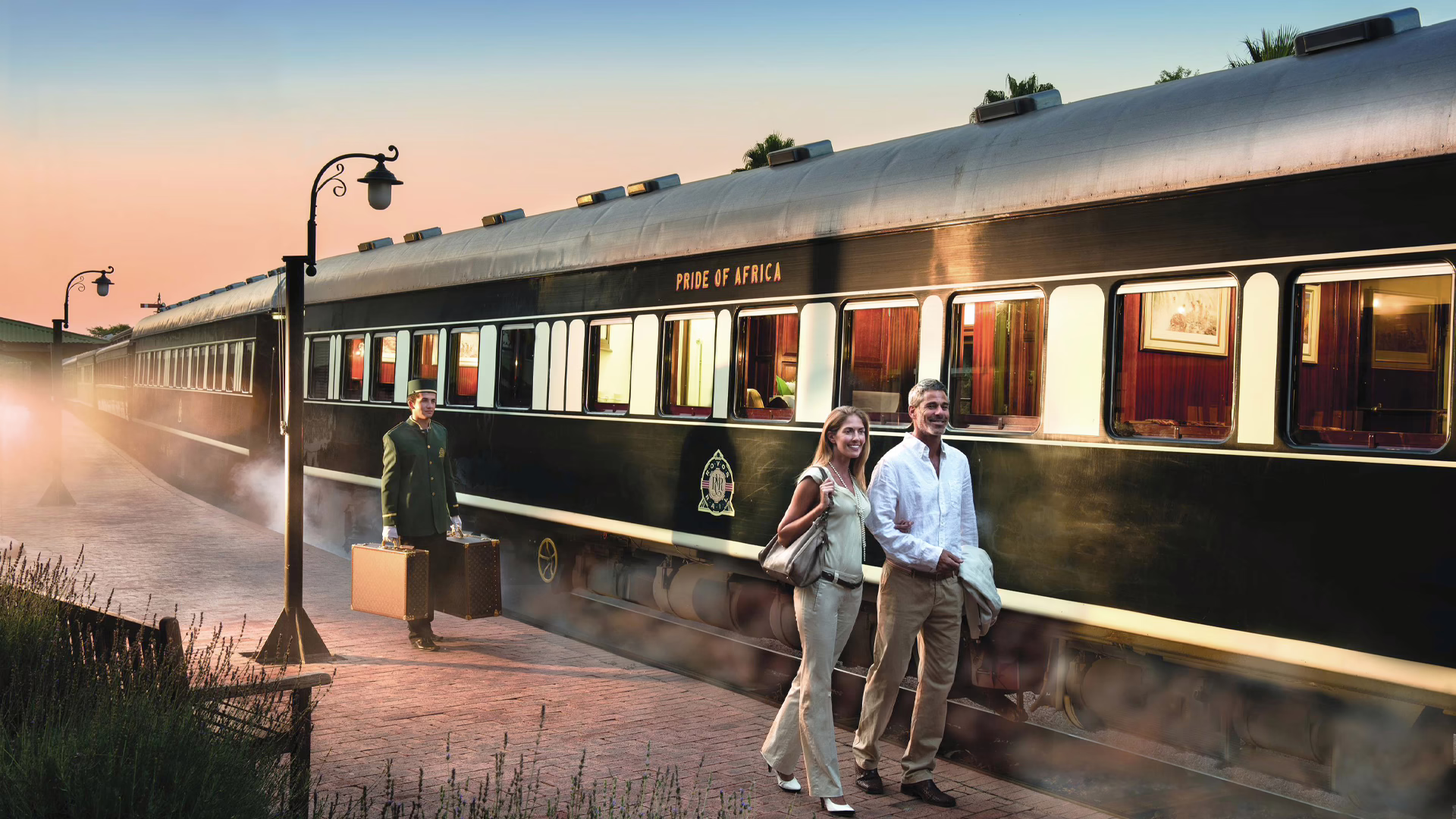 Luxury Train Rovos Rail, Southern Africa rail journey and safari